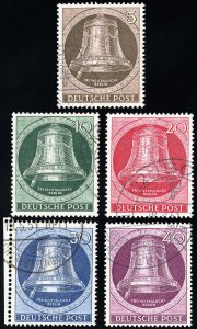 Germany Stamps # 9N70-4 Used XF Scott Value $85.00