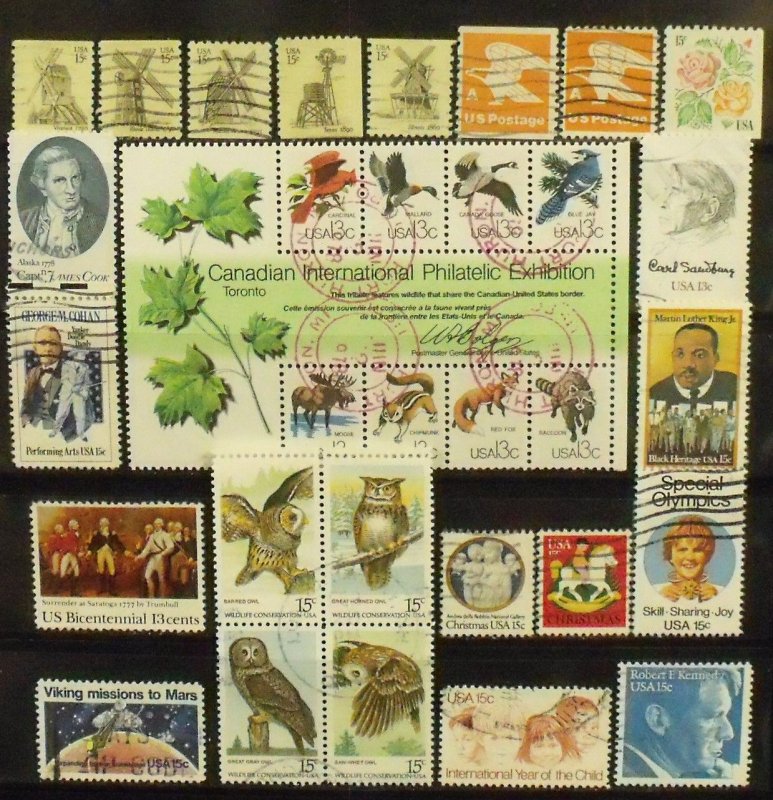 A1768   USA       Collection          Two Boards        Mint/Used