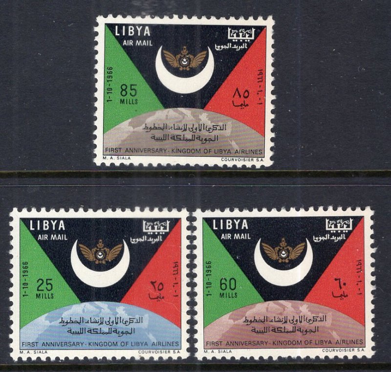 Libya C58-C60 MNH VF