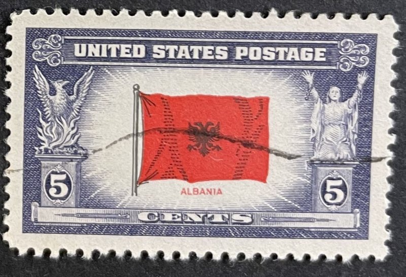 US #918 Used VF - Albania 1943-1944 [B21.4.4]