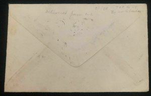 1935 Kisumu Kenya Early Airmail Cover To Mooresville IN USA Via London