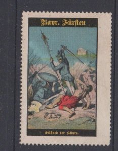 Germany - Bavarian Princes Series Collector Advertising Stamp, Edihard - NG