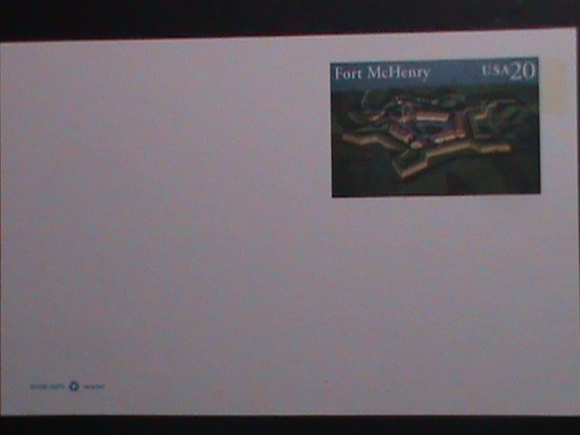 ​UNITED STATES-1996 -FORT MCHENRY- MNH-POST CARD-VF- WE SHIP TO WORLD WIDE