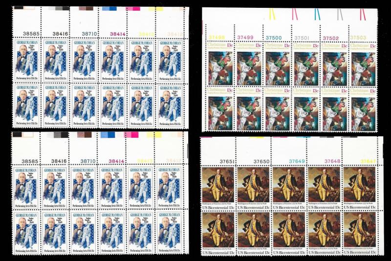 UNITED STATES (71) Large Plate Blocks/Blocks ALL Mint Never Hinged FV=$100+