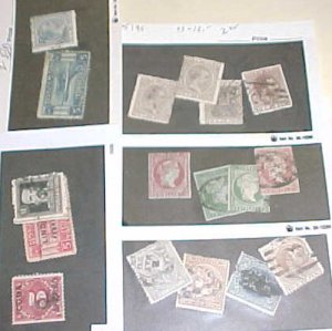 CUBA STAMPS 11 DIFF. #2/J3 USED
