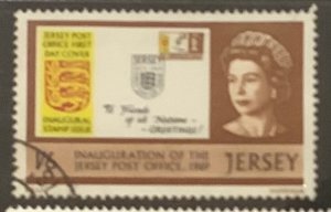 JERSEY 1969 POST OFFICE INAUGURATION  1/6 USED