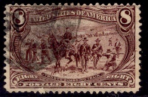US Stamp #289 8c Trans-Mississippi USED SCV $47.50