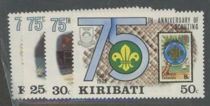 Kiribati #410-413 Mint (NH) Single (Complete Set)