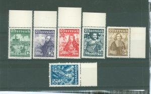 Austria #B112-7 Mint (NH) Single (Complete Set) (Cat)