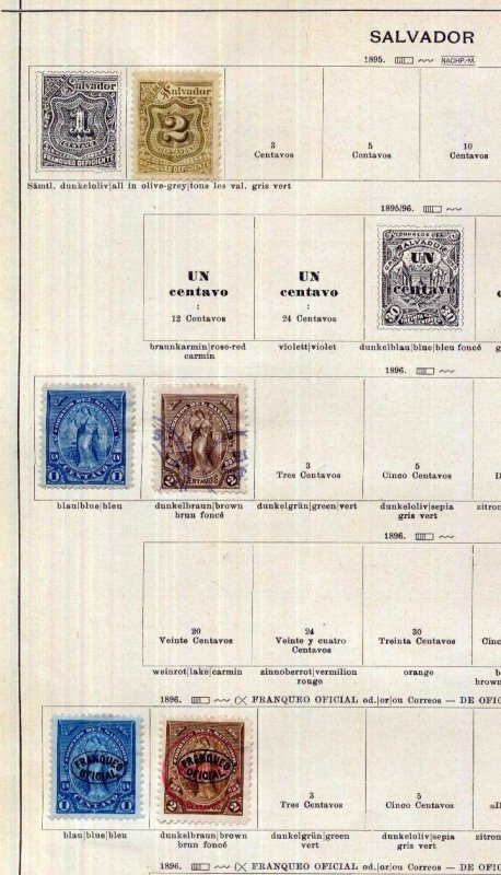 Peru Venezuela Uruguay OLD M&U on Early Pages(Apx 80+Items)RK170