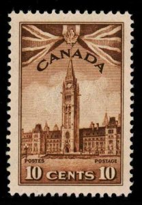 CANADA SCOTT# 257 ISSUE OF 1942 - OGLH - VF - CV $4.75  (ESP#412)