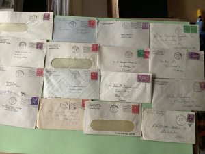 United  States postal covers 16 items Ref A2118