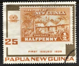 STAMP STATION PERTH Papua New Guinea #393 PNG Stamps 75th Anniv. Used