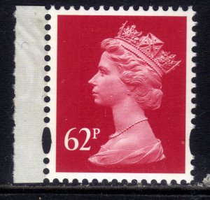 GB 2009 QE2 62p Rosine Umm Machin SG Y1786 Ex DY 46 Cartor 2 bands (J1439 )