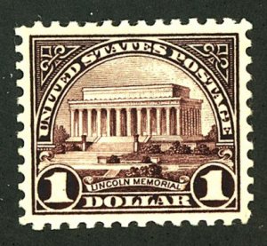 U.S. #571 MINT OG LH