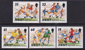 Jersey 750-754 Soccer MNH VF