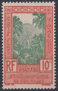 French Polynesia Sc #J11 Mint LH