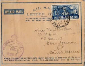 South Africa 3d Women's Services 1942 Egypt 37, Postage Prepaid APO 7 El Alam...