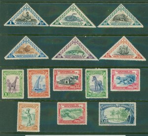 Malawi 166a-72b PRS MH BIN $1.75