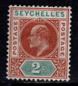 Seychelles Scott 38 MH* perf 14 KEVII