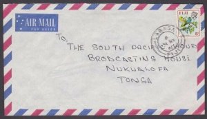 FIJI 1972 5c rate airmail cover to Tonga ex LABASA..........................V412