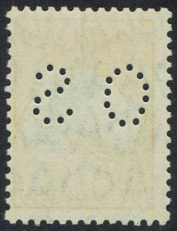 AUSTRALIA 1929 KANGAROO OS 5/- SMALL MULTIPLE WMK 