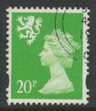 GB Scotland  SG S90 SC# SMH75 Used   Machin 20p  see details