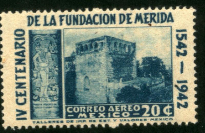 MEXICO C117, 20c 400th Anniv of Merida - Convent. MINT, NH. VF.