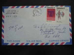 Postal History - Canada - Scott# 568-569 - First Day Cover