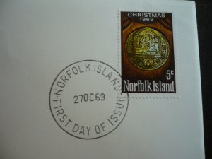 Postal History - Norfolk Island - Scott# 125 - First Day Cover