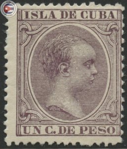 Cuba 1896 Scott 135 | MHR | CU18104