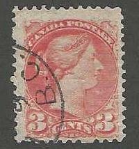 Canada 37 Used  SCV:$1.50