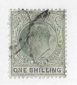 Lagos Sc #46  1sh used VF