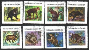 Vietnam. 1976. 843-50. Fauna of vietnam. USED.