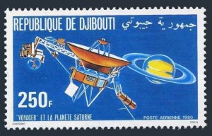 Djibouti C140, MNH. Michel 287. Voyager passing Saturn, 1980.