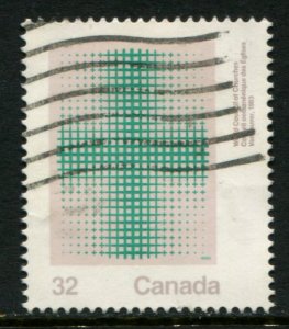 994 Canada 32c Council of Churches, used