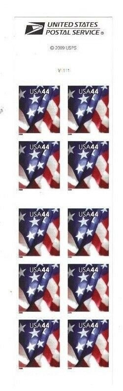 US Scott #4396a Booklet Pane Very Fine MNH Cat. Value $9.00          #Fol N
