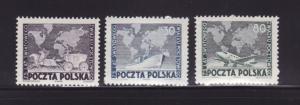 Poland 457-459 Set MNH UPU
