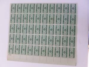 United States Scott  1065, The 3 cent Land Grant Colleges MSU sheet of 50 Mint