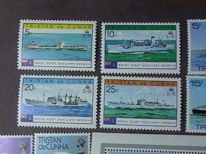 TRISTAN da CUNHA # 247-276 -MINT/NH-7 COMPLETE SETS +3 SOUVENIR SHEETS--1978-80