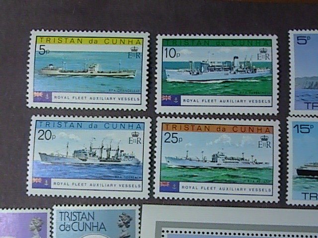 TRISTAN da CUNHA # 247-276 -MINT/NH-7 COMPLETE SETS +3 SOUVENIR SHEETS--1978-80