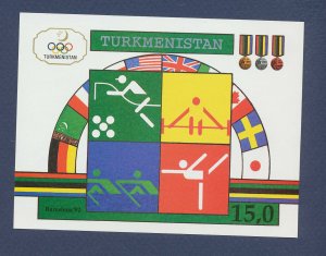 TURKMENISTAN  - Scott 23 - MNH S/S - Olympics 1992 ---c