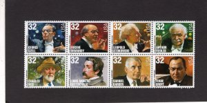 3158-3165 Classical Composers & Conductors, MNH blk/8