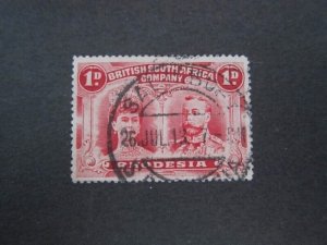 Rhodesia 1910 Sc 102b P15 FU