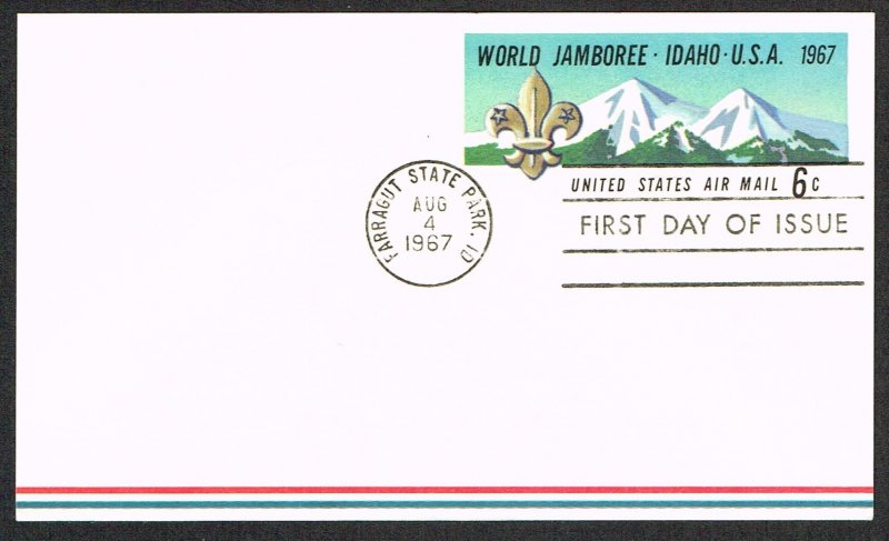 United States FDC Scott UXC7