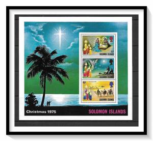 Solomon Islands #295a Christmas Souvenir Sheet MNH