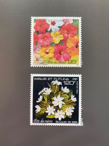 Wallis & Futuna Islands 445-446 VF MNH. Scott 4.75