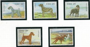 Ireland 563-67 MNH 1983 Dogs (an4567)