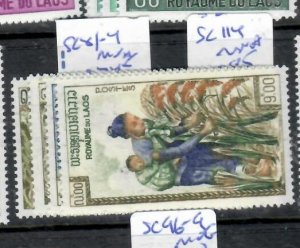 LAOS      SC 281-284         MNH        P0324B H