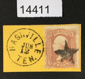 MOMEN: US STAMPS # 65 STAR CANCEL USED LOT #14411